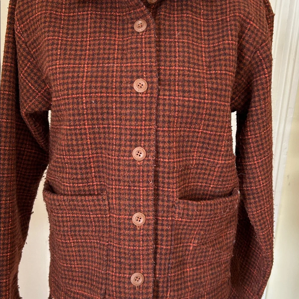 Columbia Women's Brown Plaid Jacket - Picture 2 of 5